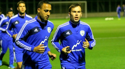 נאתכו וראדי באימון. בווינר פחות אופטימיים (משה חרמון)