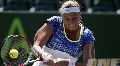 פטרה קביטובה. גם היא בשלב הבא (רויטרס)