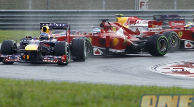 סבסטיאן פטל מוביל במלזיה (רויטרס)