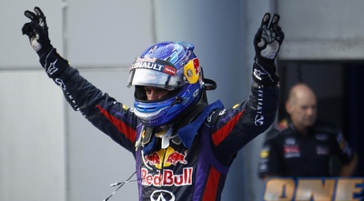 סבסטיאן פטל חוגג (רויטרס)