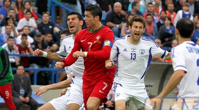 ייני מול רונאלדו. (יניב גונן) ייני מול רונאלדו. (יניב גונן)