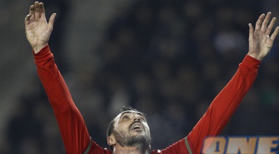 הוגו אלמיידה. נכנס וכבש (רויטרס) הוגו אלמיידה. נכנס וכבש (רויטרס)