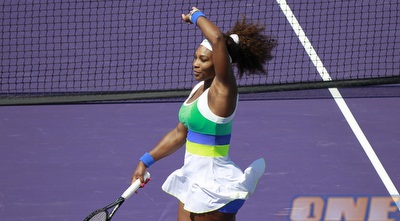 סרינה וויליאמס. ממשיכה להוליך (רויטרס)