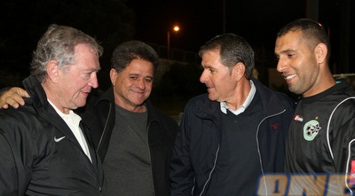 גוטמן עם גבאי וצ´יז´יק (עמית מצפה)