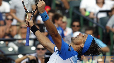 פרר חוגג לאחר הניצחון על האס וההעפלה לגמר (רויטרס) פרר חוגג לאחר הניצחון על האס וההעפלה לגמר (רויטרס)