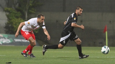 באסם גנאים רודף אחרי לירן כהן (עמית מצפה)