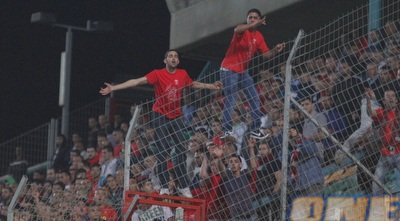 אוהדי סכנין עצבניים (עמית מצפה)