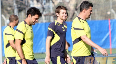 אוסקר ושרן ייני באימון (חגי ניזרי) אוסקר ושרן ייני באימון (חגי ניזרי)