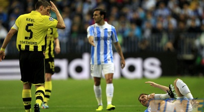 סבסטיאן קל עצבני על חואקין (רויטרס)