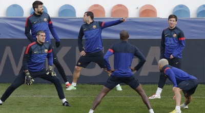 מסי, מסצ&acute;ארנו, פיקה והחברים. יקבלו הוראות מאוסקר? (רויטרס)