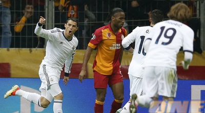 רונאלדו בטירוף לאחר שער היתרון, דרוגבה מאוכזב (רויטרס)