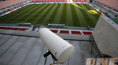 טכנולוגיית קו השער. לא מנעה את השטף של המשחק  (רויטרס)