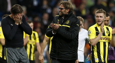 ויידנפלר וקלופ בסיום (רויטרס)