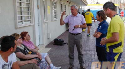 יוהאן קרויף בקרית שלום (האתר הרשמי של מכבי ת&qout;א) (ONE)