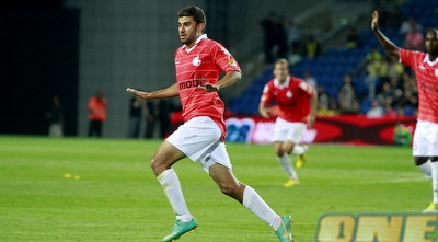 נאסר חוגג אחרי השער הגדול שלו (יוסי ציפקיס)