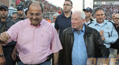 ח&qout;כ אחמד טיבי והיועץ המשפטי לממשלה יהודה ויינשטיין (עמית מצפה)