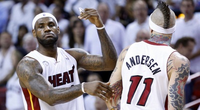 לברון ואנדרסן מרוצים (רויטרס)