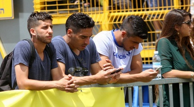 דור מיכה, יואב זיו וריף פרץ הגיעו לצפות (חגי ניזרי)