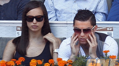 כריסטיאנו רונאלדו ואירינה שייק בשבת. לא ממהר לחתום (רויטרס)