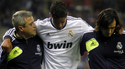 וראן הפצוע יורד מהמגרש (רויטרס)