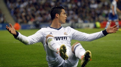 רונאלדו. שווה מחצית מהסכום של מסי (רויטרס) רונאלדו. שווה מחצית מהסכום של מסי (רויטרס)