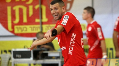 עידן מימון. הוביל את הפועל ראשל&qout;צ לניצחון (חגי ניזרי)