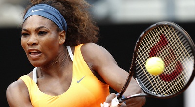 סרינה וויליאמס בדרך לעוד טיול (רויטרס)