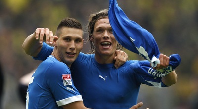 שחקני הופנהיים חוגגים (רויטרס)