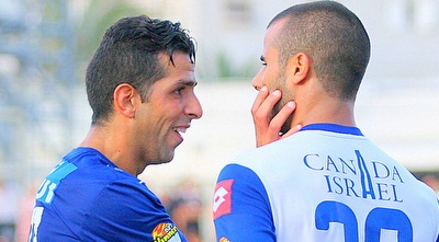 מוסא וליאור לוי מתעמתים (משה חרמון)