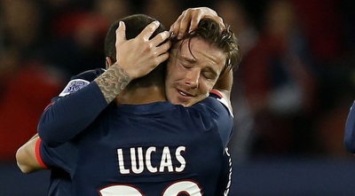 בקהאם ממרר בבכי (רויטרס)