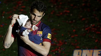 ליה פברגאס עם אבא ססק (רויטרס)