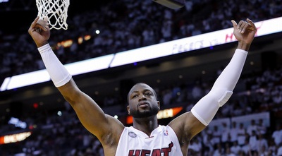 דוויין ווייד. לברון נשען עליו בשנה הראשונה (רויטרס)