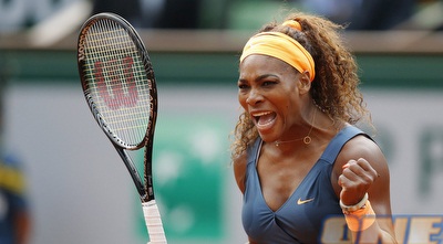 סרינה וויליאמס חוגגת (רויטרס)