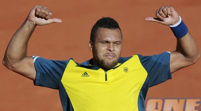 טסונגה בטירוף. &qout;עבדתי על עצמי בפן הפסיכולוגי&qout; (רויטרס)