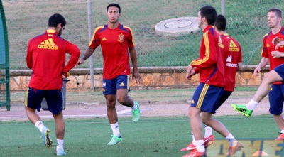 מוניאין, טיאגו, איסקו והחברים באימון (יניב גונן)