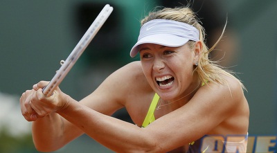 מריה שראפובה בפעולה (רויטרס) מריה שראפובה בפעולה (רויטרס)