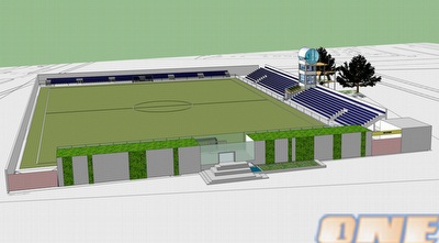 האצטדיון החדש שייבנה ביבנה (ONE)