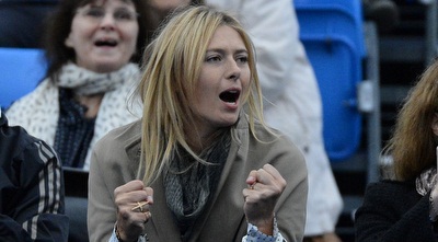 שראפובה. קימצה את אגרופה (רויטרס)