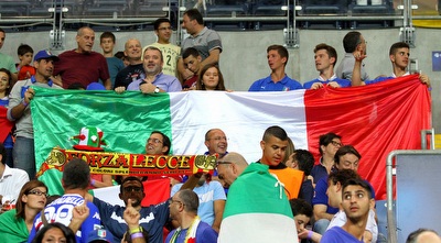 אוהדי נבחרת איטליה (שי לוי)