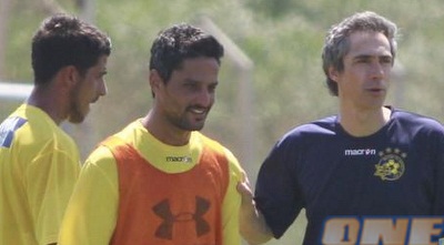 פאולו סוזה עם יצחקי (יוסי ציפקיס) פאולו סוזה עם יצחקי (יוסי ציפקיס)