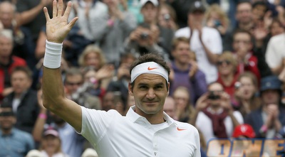 פדרר חוגג (רויטרס)