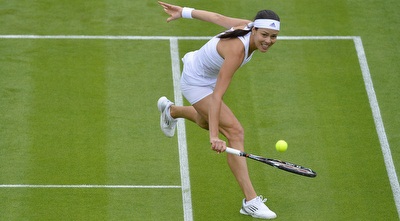 איבנוביץ&acute;. מחייכת כל הדרך לסיבוב הבא (רויטרס)