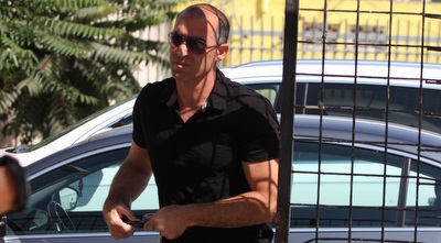 קורנפיין מגיע לאימון (גיא בן זיו) קורנפיין מגיע לאימון (גיא בן זיו)