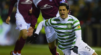 כיאל במדי סלטיק. מחכה לישראלי הבא בקבוצה (רויטרס) כיאל במדי סלטיק. מחכה לישראלי הבא בקבוצה (רויטרס)