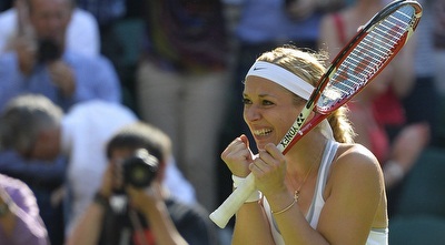 ליזיקי חוגגת עליה היסטורית לגמר (רויטרס) ליזיקי חוגגת עליה היסטורית לגמר (רויטרס)