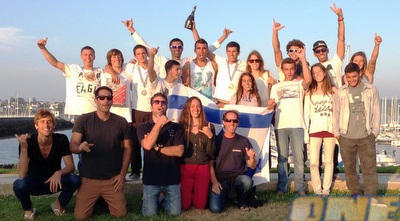 תמונה קבוצתית של המשלחת (איגוד השייט) (ONE)