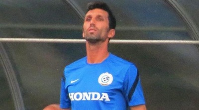 בנאדו במשחק. נשאר אופטימי (האתר הרשמי של מכבי חיפה)