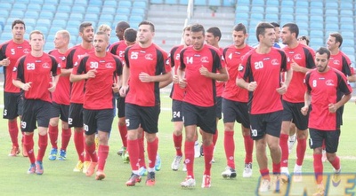 שחקני רעננה. רוצים לסיים משחק שלישי ללא הפסד (משה חרמון)