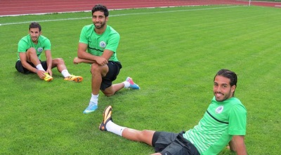 גולסה, עזרא ותורג´מן בלטביה (האתר הרשמי, מכבי חיפה) גולסה, עזרא ותורג´מן בלטביה (האתר הרשמי, מכבי חיפה)