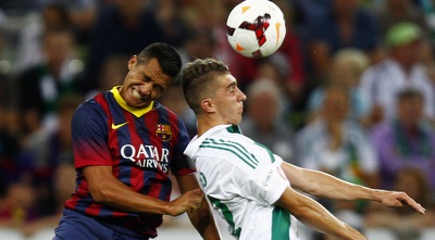 אלכסיס סאנצ´ס במאבק (רויטרס) אלכסיס סאנצ´ס במאבק (רויטרס)